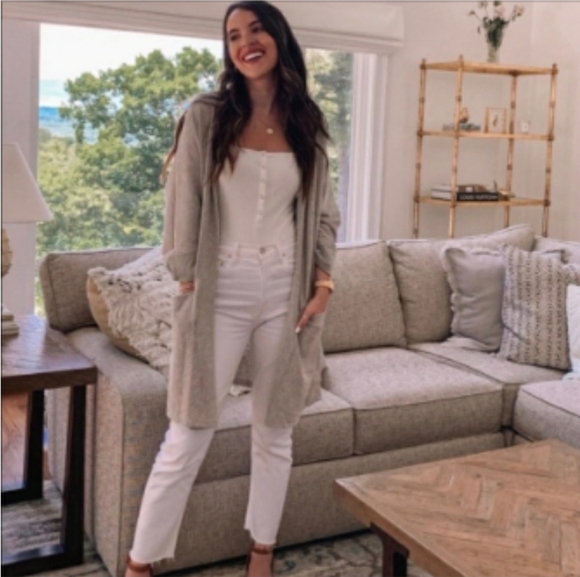 Anthropologie Sweaters - Anthropologie Donni Ribbed Sweater Coat Cardigan One Size fits Most NWT